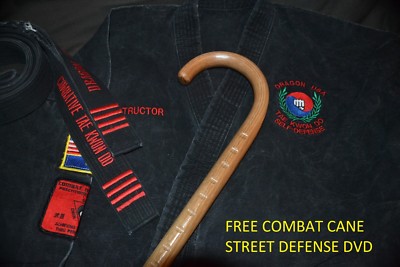 MARTIAL ARTS-MADE IN THE USA OAK CANE SELF PROTECTION WALKING CANE-