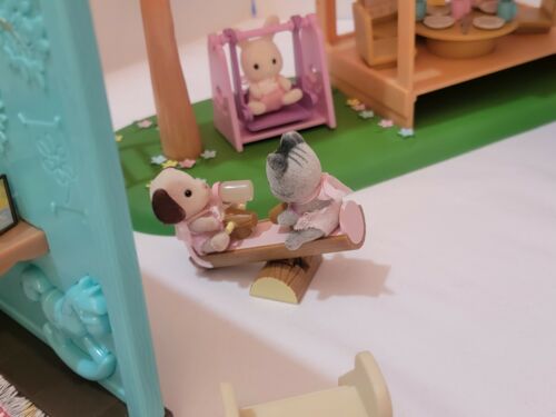 Calico Critters Playground Swingset Nursery By Woodzeez Bundles of Babies & Toys - Picture 11 of 12