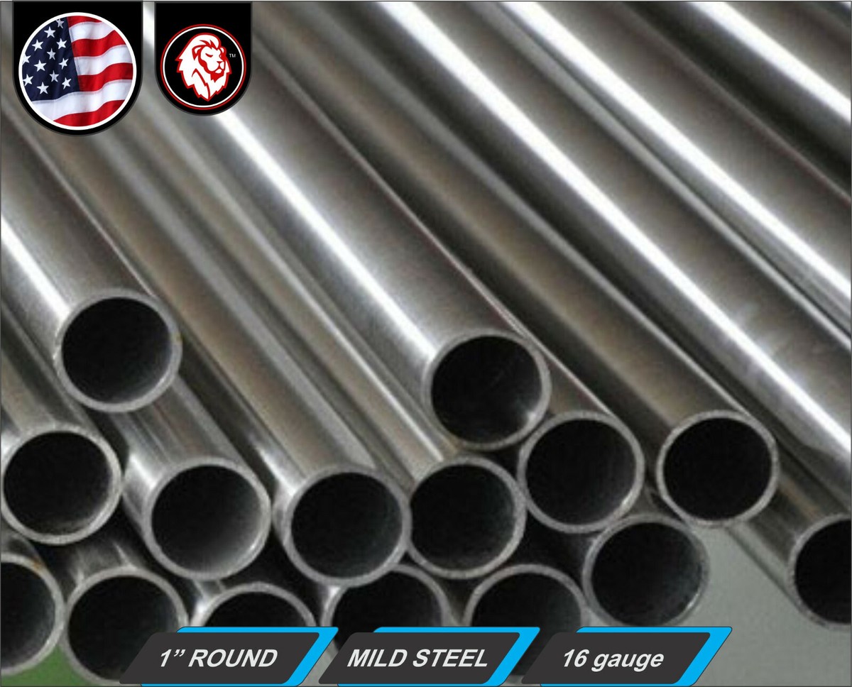 1 Inch Steel Tubing MILD STEEL ERW ROUND TUBE METAL PIPE 0.6 To 1.19M