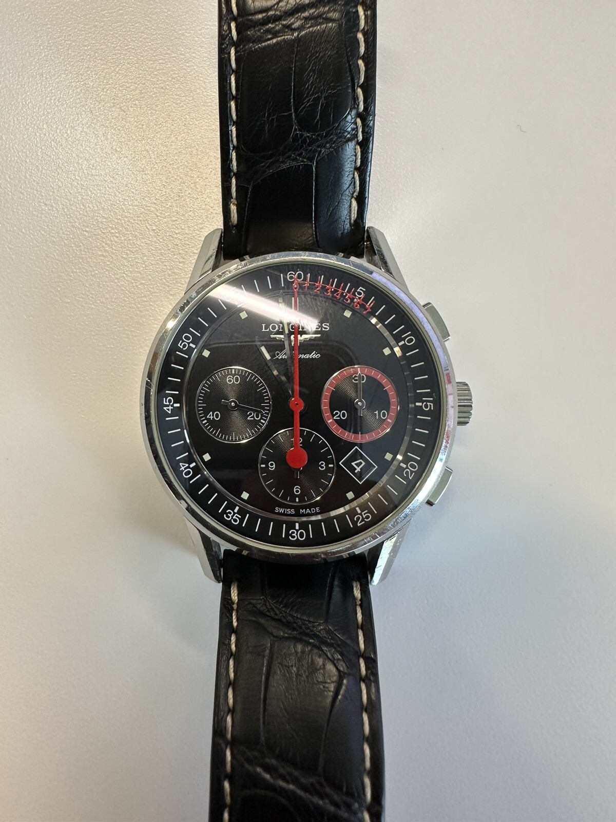 Longines Column Wheel Chronograph Automatic Watch… - image 1