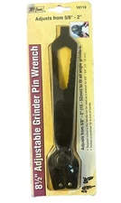 Ivy Classic 18119 Adjustable Grinder Pin Wrench 8-1/2" Tool NOS 5/8"–2"