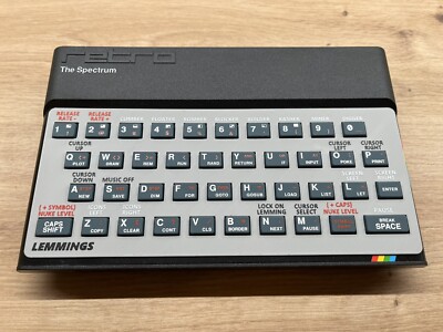 Lemmings - Keyboard Overlay - ZX Spectrum / The Spectrum