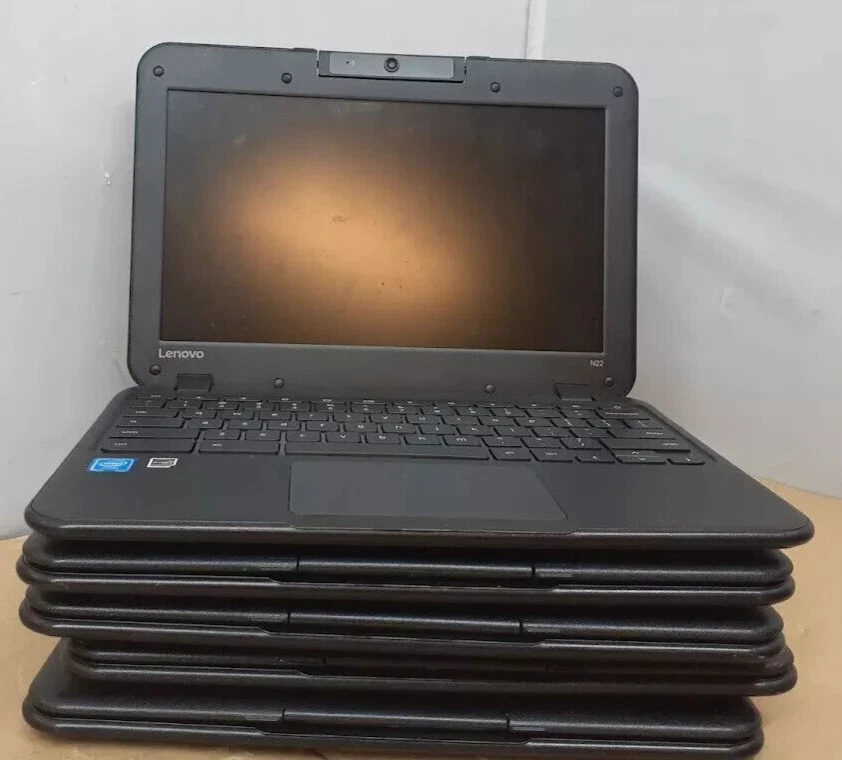 LOT of 5 Lenovo N22  Chromebook 4GB 16GB SSD  80SF Laptop WORKS GREAT - Image 4 of 4