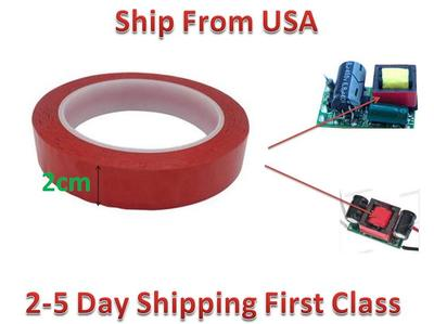 #ad Insulation Adhesive Mylar tape High Temp Transformer Coil Wrap Red 2CM*66M $10.00