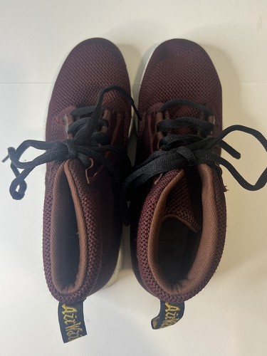 Dr. Martens Telkes Knit Women Size 11 Ankle Sneaker Boot Burgundy Maroon - Picture 5 of 10