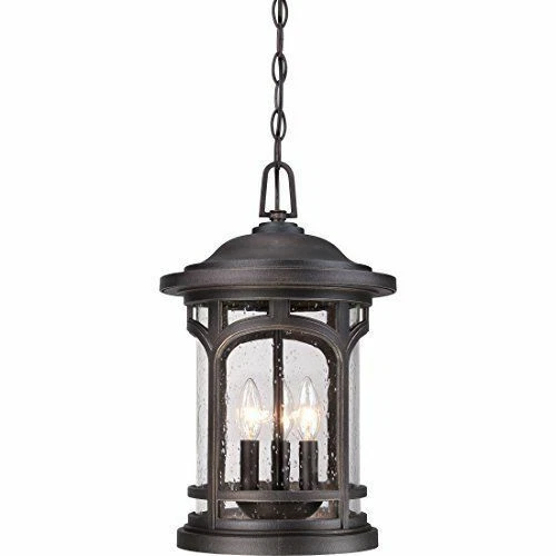 Quoizel MBH1911PN 3 Light Marblehead Hanging Outdoor Lantern Fixture - Pack of 2 - Picture 2 of 6