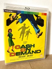 CASH ON DEMAND (Region-Free Blu-Ray) Indicator Hammer Crime Classic- NEW!