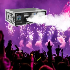 1500W DJ Stage Effect Hazer Stage Mist Haze Machine 3.5L w/ Flight Case Package