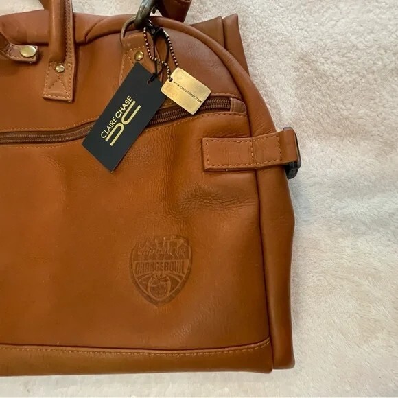 Claire Chase College Football Playoff Orange Bowl Leather