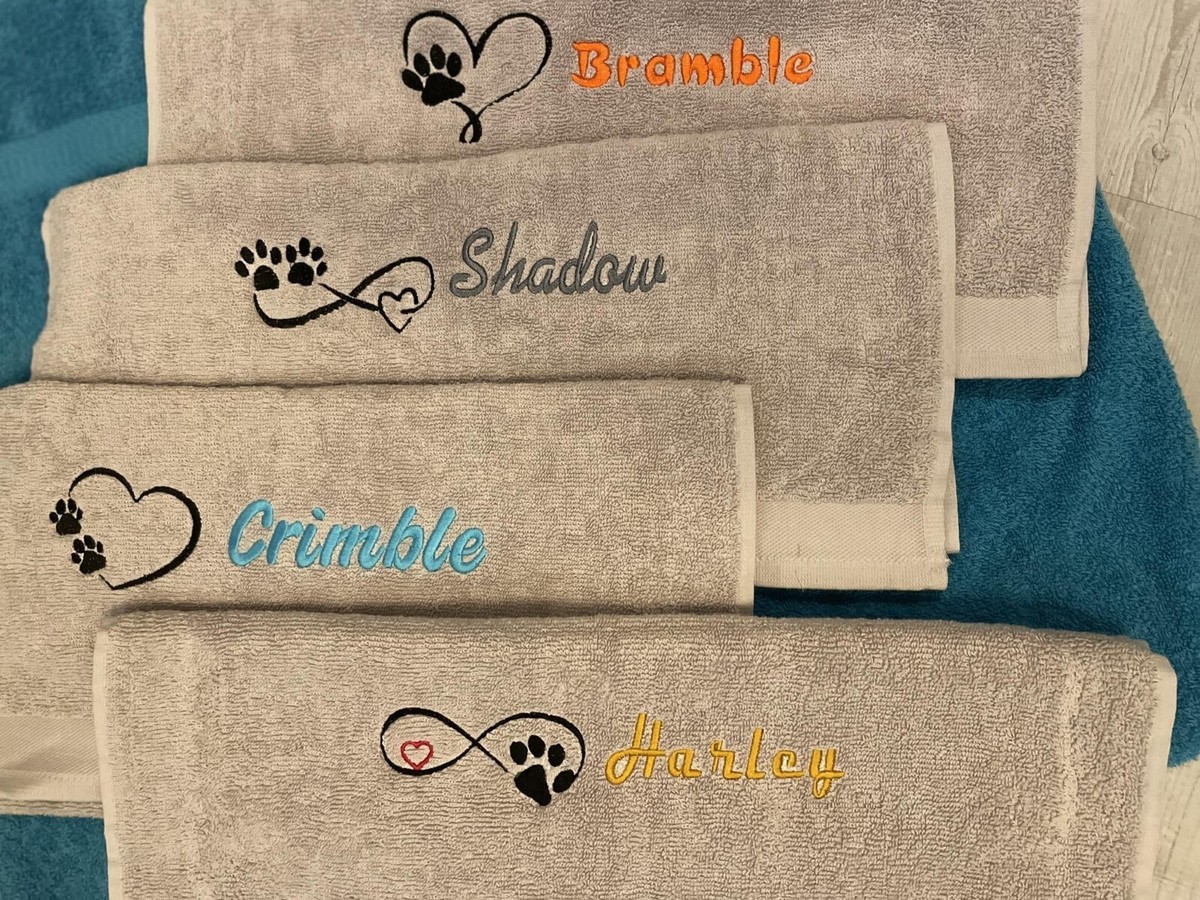 Name Embroidered Pool Towels Pesonalized Beach Towel, Buttefly