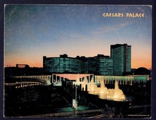 CAESARS PALACE Las Vegas NV * souvenir FOLDER with 8 x 10 color photo scanned