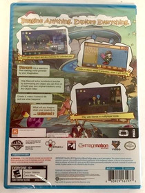 NEW Nintendo Wii U SCRIBBLENAUTS UNLIMITED Video Game WiiU Puzzle Open World