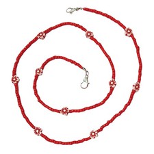  Cinghie porta occhiali porta occhi intorno al collo perline catena occhiali