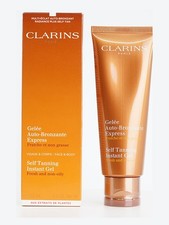 Clarins Self Tanning Instant Gel Face  Body 4.5 OZ