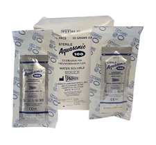 Parker REF 01-01 Aquasonic 100 Ultrasound Gel, 20gr, 24 Ct/Box 04-2029