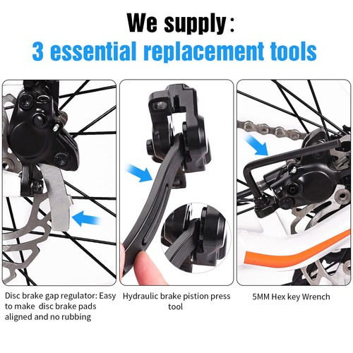 2 Pairs Sintered Metal Bike Brake Pads,Compatible for Trp Tektro Shimano Brak... - Picture 2 of 8