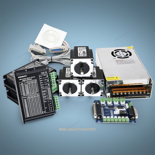 3 Axis Controller Kit Nema23 1.32N.m Stepper Motor & ENGMATE Stepper ...