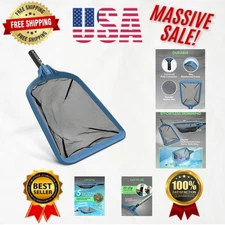 KEMANO 2-IN-1 Fast Cleaning Pool Skimmer Net for Spa & Hot Tub Maintenance