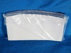 100 SHIPPING PACKAGE LABEL POUCHES 5 1/2 by 10 INCHES FULL ADHESIVE BACK. CLEAR — photo 2