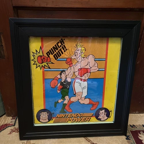 VINTAGE 1980'S NINTENDO POWER PUNCH-OUT!! 1/2 METAL TRASH CA 1980s vintage concert t-shirt, vintage, single stitch, B+ condition