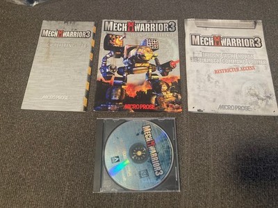 Mech Warrior 3 with Manual, Tech Reference and Quick Reference Card
