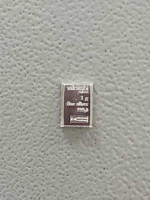 #ad 1 Gram Silver bar – .999 Fine Silver smaller than a dime $6.95
