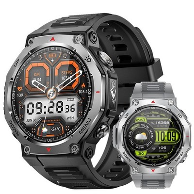Smart Watch Men Sport Watch for Android with Blood Pressure Heart Rate Monitor