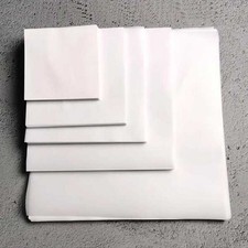 500 Stück Wägepapier, quadratisch, glänzend, für Laborbedarf