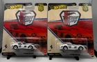 Hot Wheels lot of 2: Car Culture Vintage Racing Ferrari 250 GTO White 1:64 B