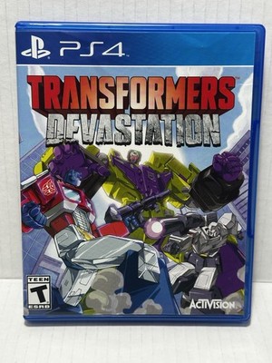 Transformers: Devastation (Sony PlayStation 4, 2015) CIB Complete