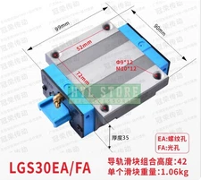 1Pcs New For Linear Guide Slider LGS30EA