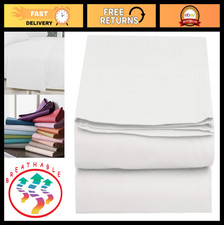 Luxury 1500 Thread Count Egyptian Cotton King Flat Sheet - Soft, Premium Quality