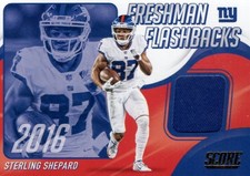 2021 Score Freshman Flashback Jerseys #18 Sterling Shepard Jersey - FB