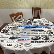 Huge Lot Chrome Emblems Huge Lot Chrome Emblems