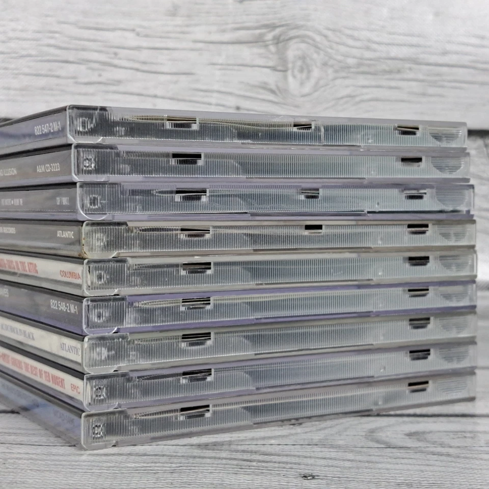 CD Lot Rock Lot of 9 AC DC Aerosmith Beatles The Who Rush Foreigner - Image 2 of 4