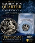 1976-S Proof Washington Quarter PCGS PR70DCAM Silver - 200th Top Pop!!!