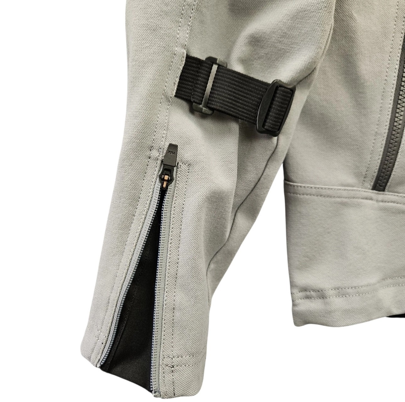 Klim Marrakesh Jacket Large Silver Cordura D30 Reflective w/ All 5 Pads Gray