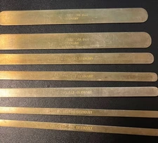 Jarit Surgical Davis Spatula, 7" LOT of 7) 285-544,285-542,285-541,285-540