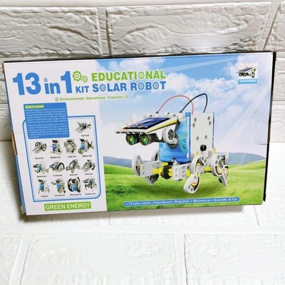 Programming Toy 13-in-1 Solar Robot Kit, Solar Powered