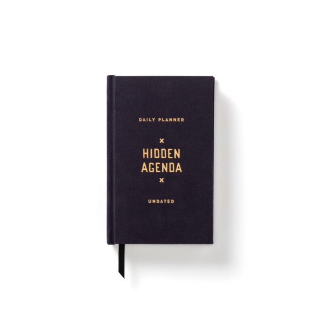 Hidden Agenda Undated Mini Planner by Brass Monkey (Diary or journal)