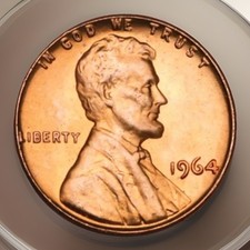 1964-p Lincoln Memorial Cent In Gem Bu Red From Obw Rolls Fast Sh Wtracking 1964-p Lincoln Memorial Cent In Gem Bu Red From Obw Rolls Fast Sh Wtracking