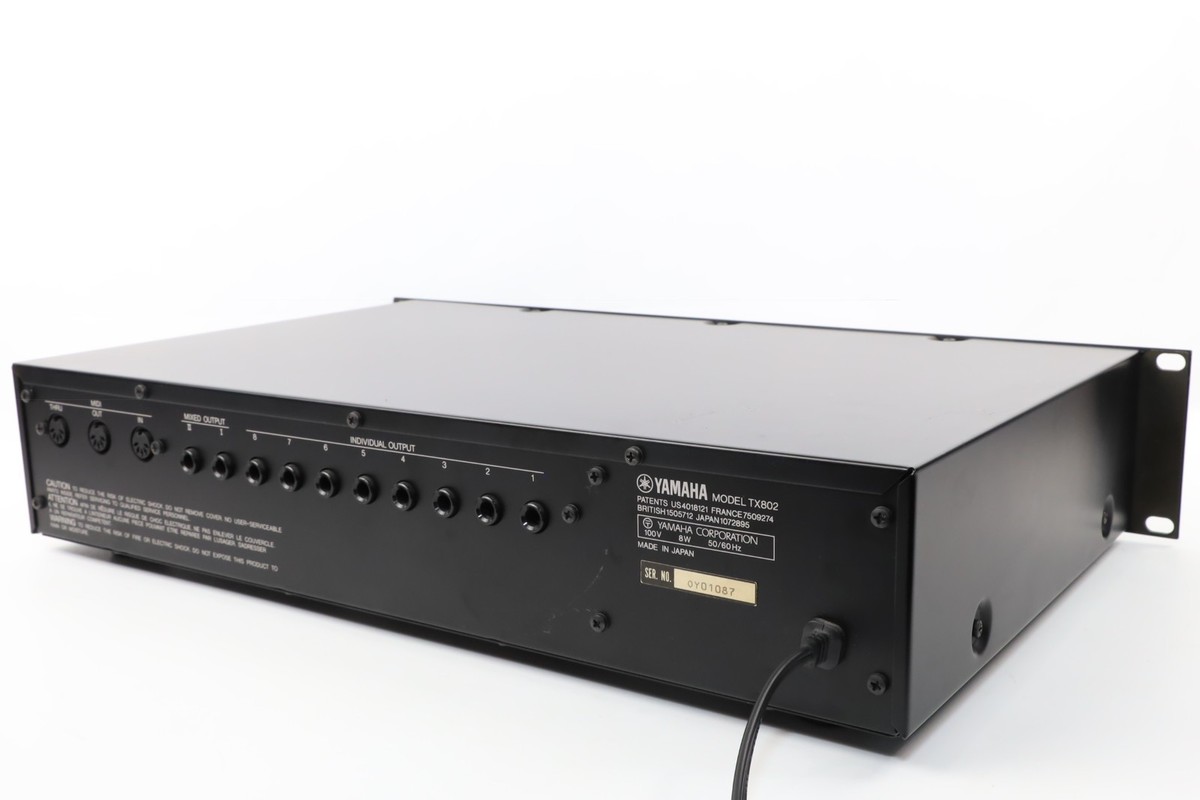 YAMAHA TX802 FM Tone Generator DX7II sound module version W