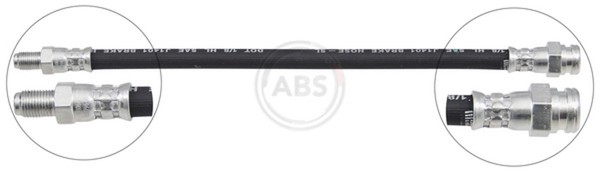 A.B.S. Bremsschlauch SL 3396 FüR Renault Fiat Seat CitroËN Peugeot 18 Variable 2-image