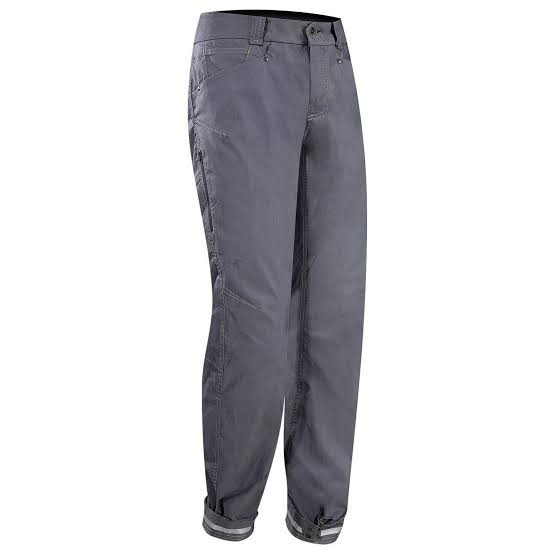 Pantaloni bici Arc'teryx A2B Comuter lunghi grigio nautico XXL 38 uomo spedizione gratuita nuovi con etichette