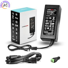Chanzon 12V 5A Power Supply 60W AC/DC Adapter 100-240V to 12V 5A Converter