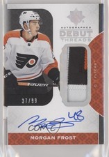 2019 Ultimate Collection Debut Threads 37/99 Morgan Frost #DT-MO Patch Auto 0nn