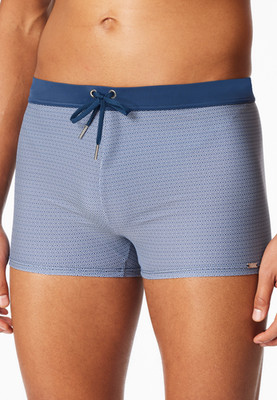 Schiesser AQUA Badehose Shorts Wirkware blau gemustert 4 - 9  *182700* NEU **