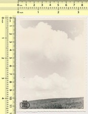 Sky Clouds Field Abstract Surreal Error vintage original photo snapshot 209