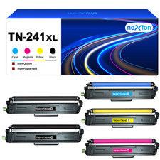 5 TONER für BROTHER MFC-9142CDN MFC-9332CDW HL-3142CW 3152CDW DCP-9022CDW TN241