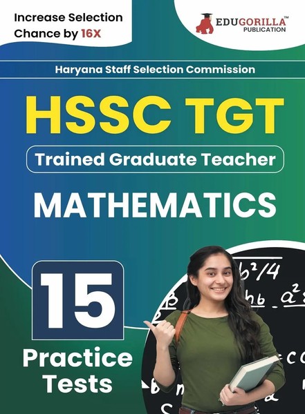 EduGorilla Prep Experts | Hssc TGT Mathematics Exam Book 2023 (English...-image